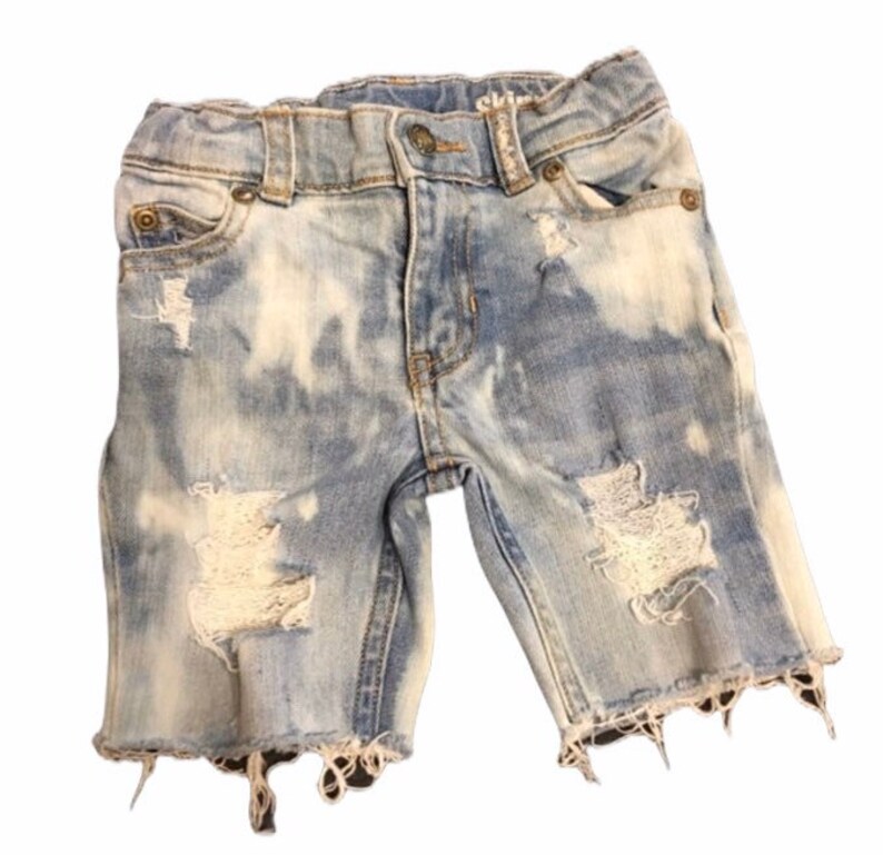 Distressed denimbaby/toddler boy jean shorts hipster kids Etsy