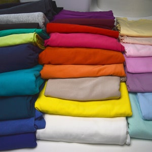 Poignets couleurs poudre menottes manchettes chauffe-mains jersey de coton 20 cm image 5
