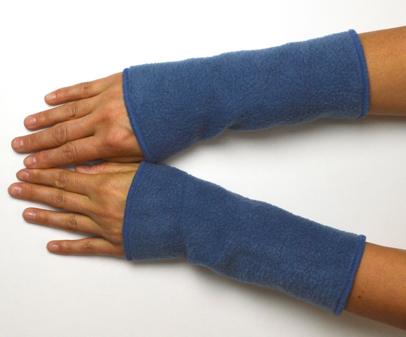 Arm warmers jeans blue cuffs Pulse warmerhand warmerwinter arm Etsy