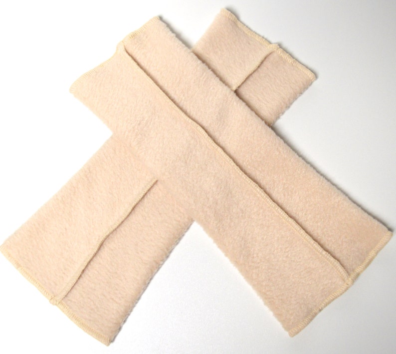 -20/% Arm Warmers Size S Gauntlets Pulse Warmer Hand Warmer Winter Arm Warmer Hand Jewelry Fleece Warm Natural Light Beige Sale!!
