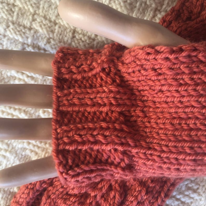 Hand Knit Arm Warmers Cosy Sleeves Knitted Hand Warmers Etsy