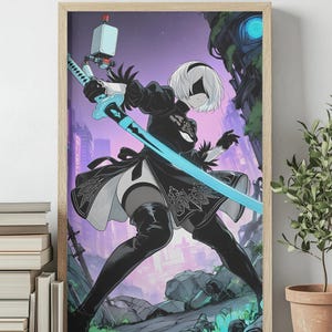 2b Nier Poster - Etsy