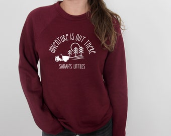 Adventure is Out There - Sarah's Littles Adult Sweatshirt