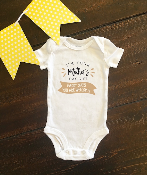 moms first mothers day onesie