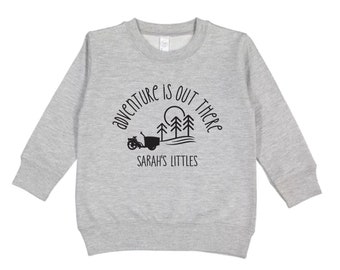 Adventure is Out There - Sarah's Littles Toddler Sweatshirt