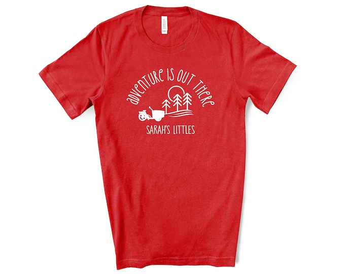 Adventure is Out There - Sarah's Littles Adult T-shirt
