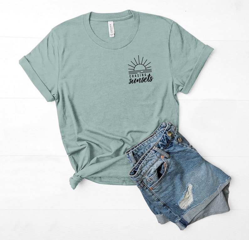 Sunset Luau Textured Tee main image 1