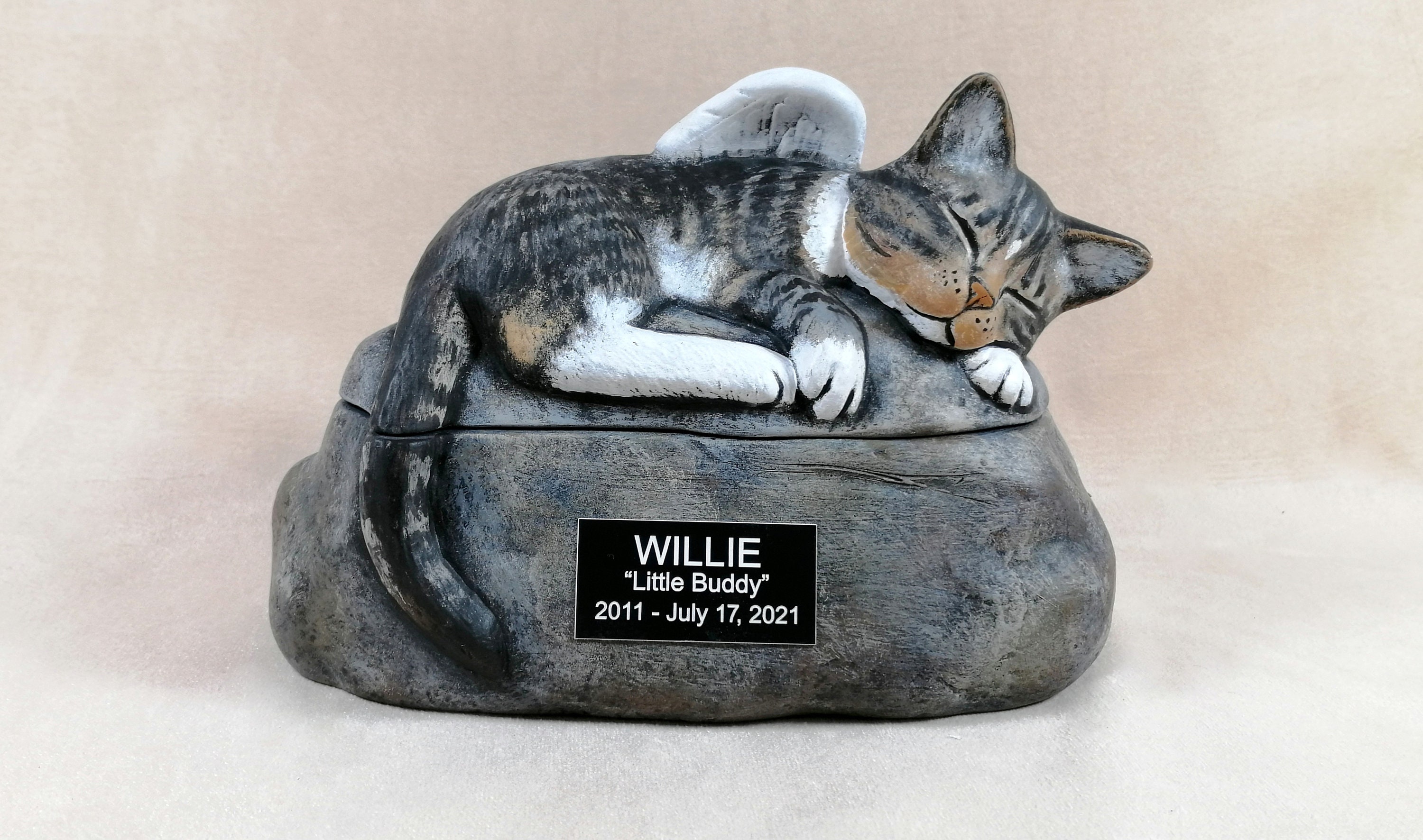 Pet Supplies Urns & Memorials hand made pet urn Ceramic Engraved