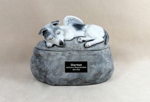 Jack russell urn hotsell
