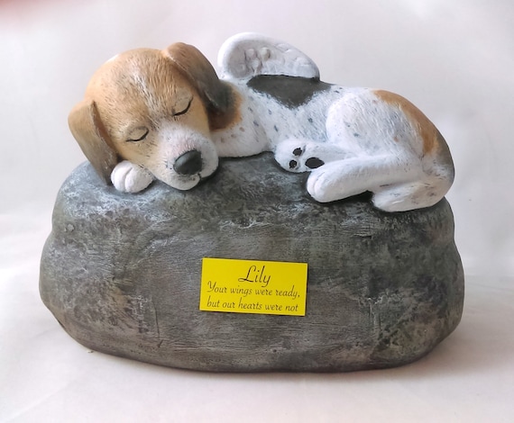 Name plate hot sale for dog urn