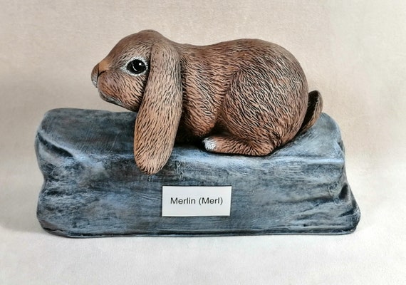 Lop rabbit on sale urn