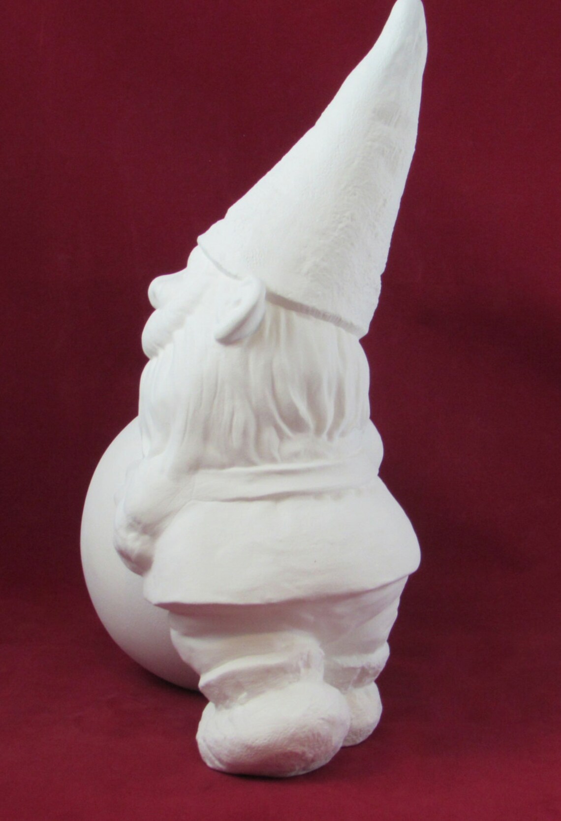 Ceramic Ready to Paint Garden Gnome With Ball 13 Inches Etsy Canada