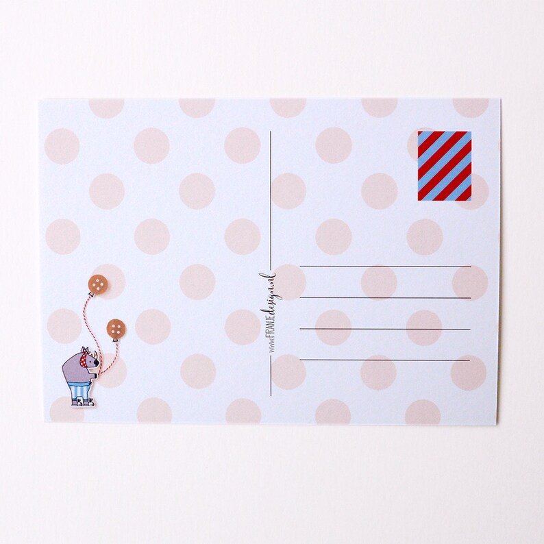 Get Well Soon postcard