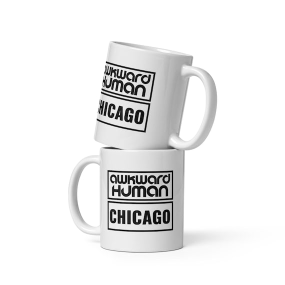 Awkward Cup O Joe - White glossy mug