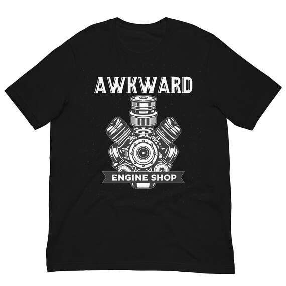 Awkward Engine Shop - Unisex t-shirt