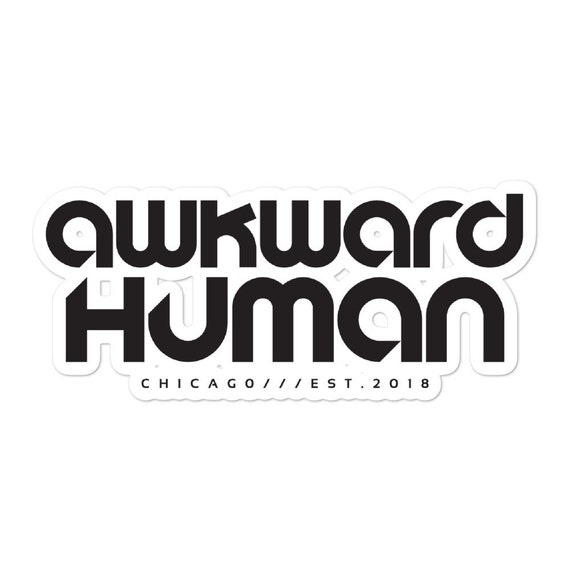 AWKWARD HUMAN 2020 - Bubble-free Sticker