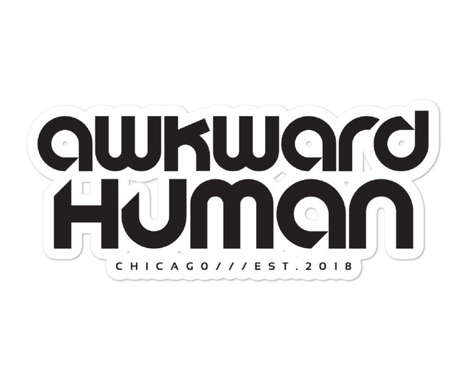 AWKWARD HUMAN 2020 - Bubble-free Sticker