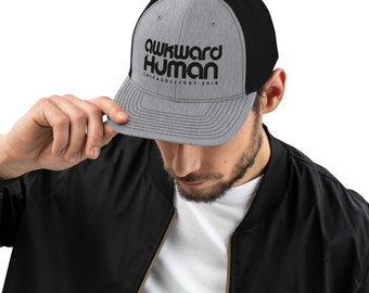 AWKWARD HUMAN 2020 Trucker Head Cap - Etsy