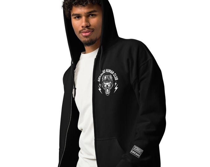 Awkward Club - Unisex heavy blend zip hoodie