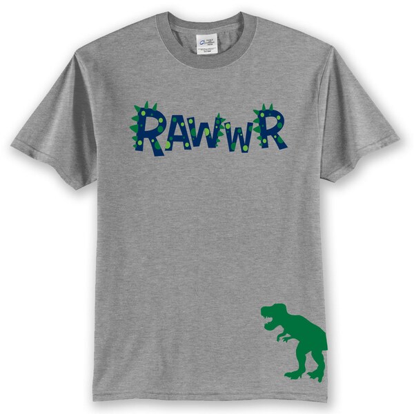 Rawwr Shirt Rex TEE Shirt Spaß Dinosaurier Shirt Rawwr Rex Shirt Dino Geburtstag Shirt Dinosaurier Geburtstag Shirt