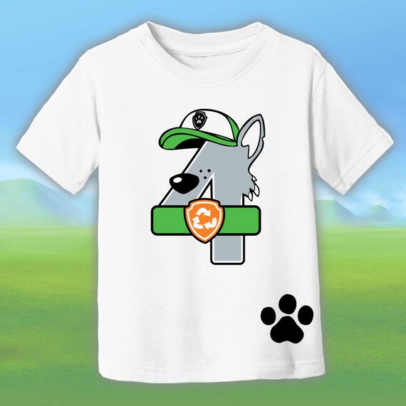 paw patrol recycling dog