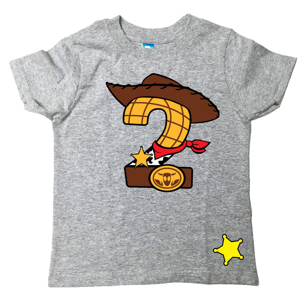 Custom COWBOY Birthday Shirt TEE With 