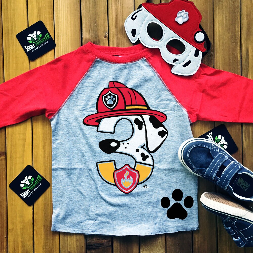Paw Patrol Inspired Birthday Shirt 