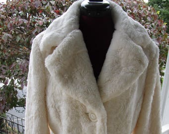 Vintage Braetan Faux Fur Ladies Coat