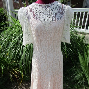 Vintage 1980s 2pc. Dress by &quot;Creative Elegance&quot;