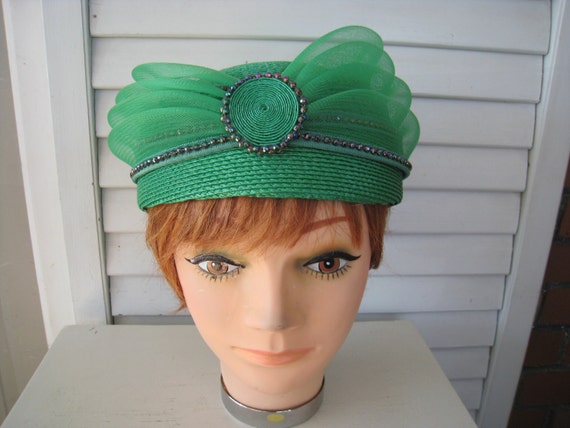 Vintage 1950's Ladies Hat - image 1