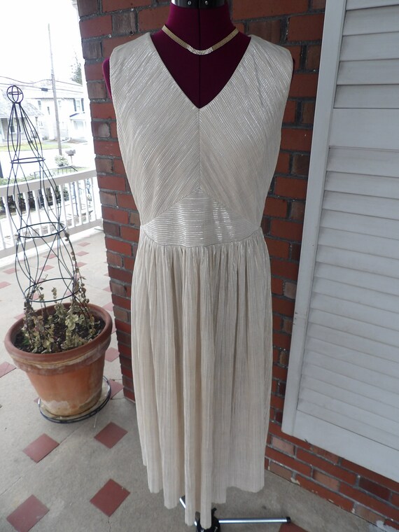 Classic ivy & Blu Silver Dress
