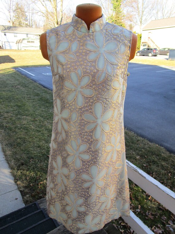 Vintage A-line Sleeveless Dress - image 3