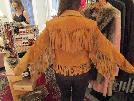 Suede Fringed Jacket by Schott N.Y.C. - image 4