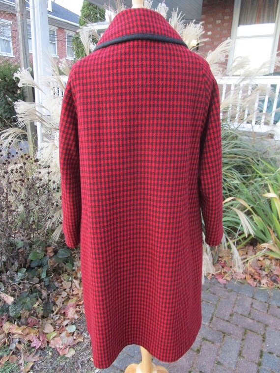 Vintage 1950/60s "Holly Check" Ladies Coat - image 2