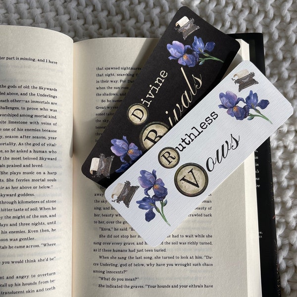 Divine Rivals / Ruthless Vows - Paper Bookmarks