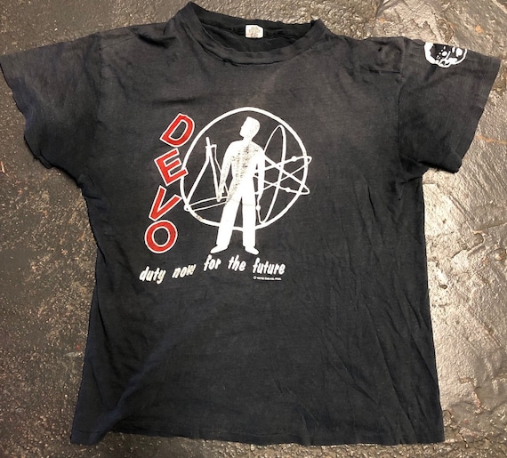 Original 1979 Devo Short Sleeve T Shirt Duty Now F