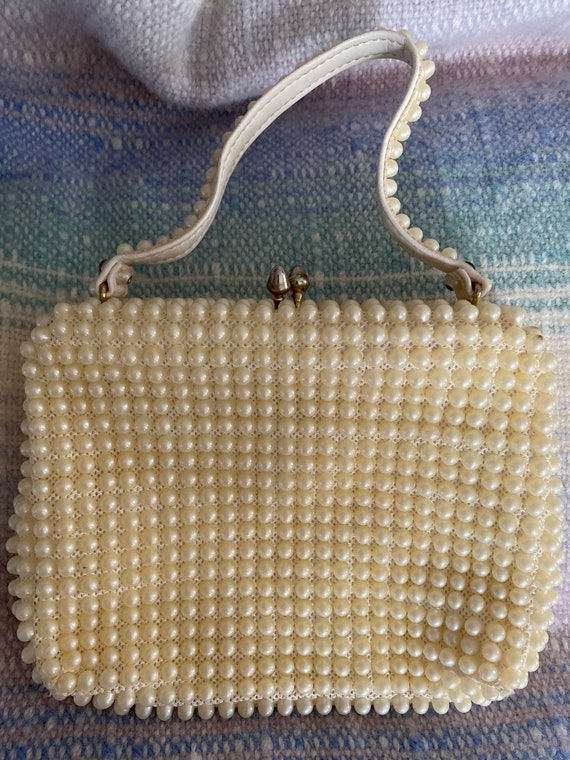 Vintage Beaded Purse Handbag by Grandee Bead 