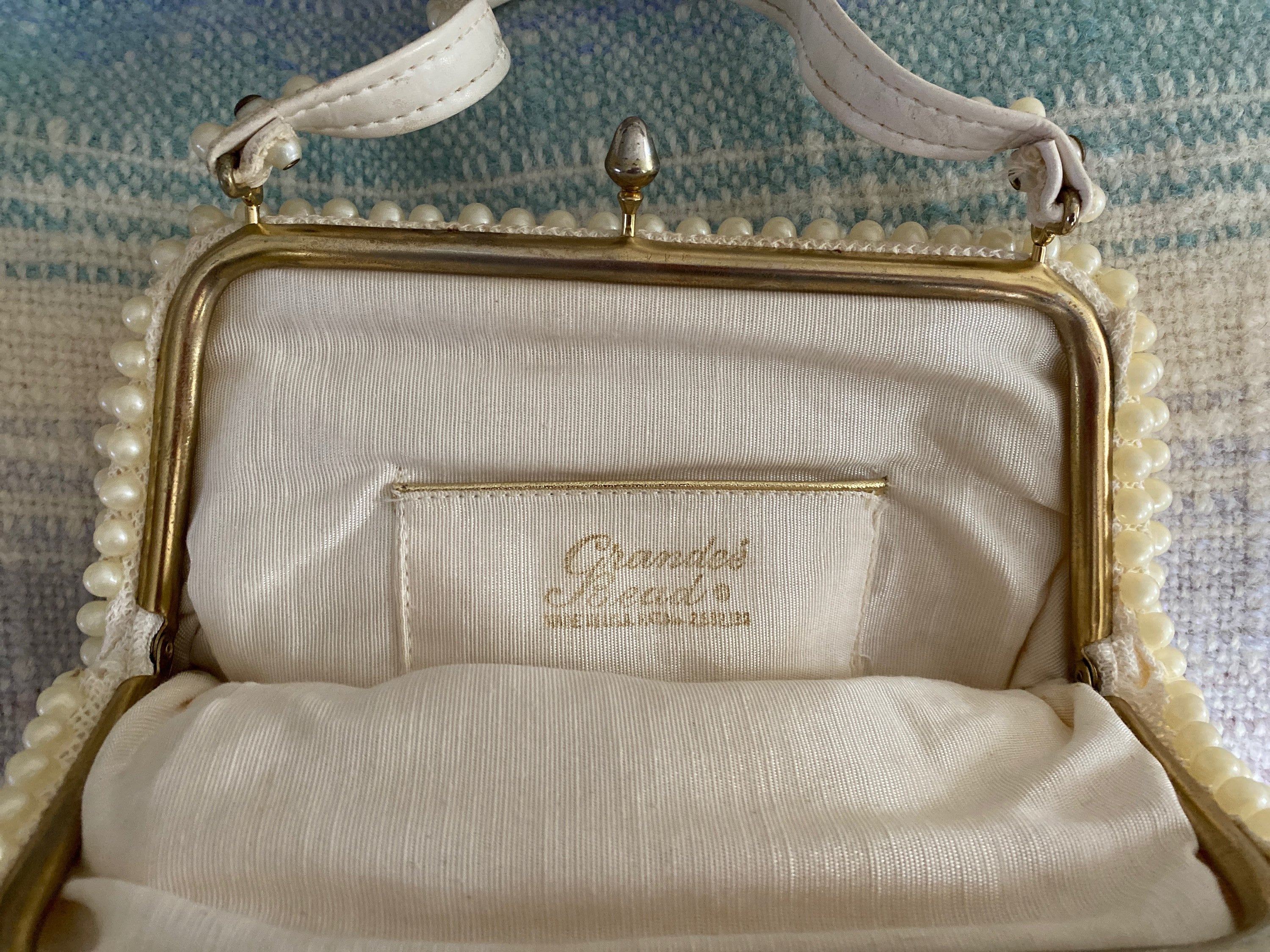 Vintage Beaded Purse Handbag by Grandee Bead Etsy Australia