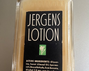 Vintage Jergens Lotion Bottle with Original Product