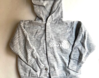 snap up sweatshirt