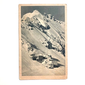 antique postcard Switzerland hotel schneefernerhaus
