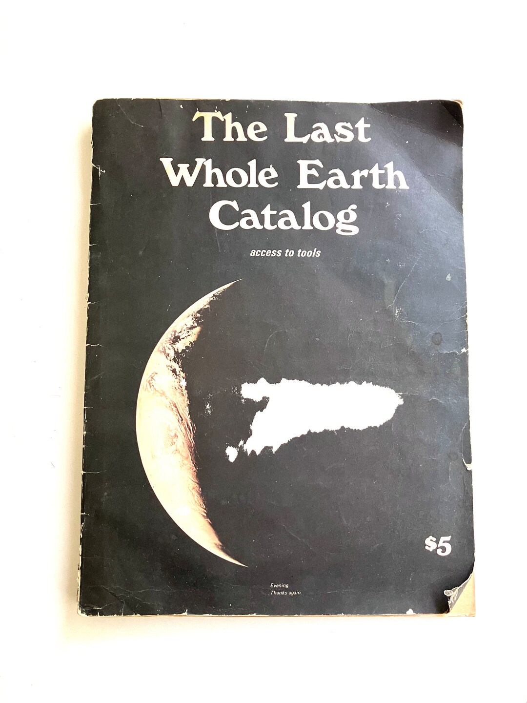 Last Whole Earth Catalog 1975 With Torn Soy on Cover Etsy