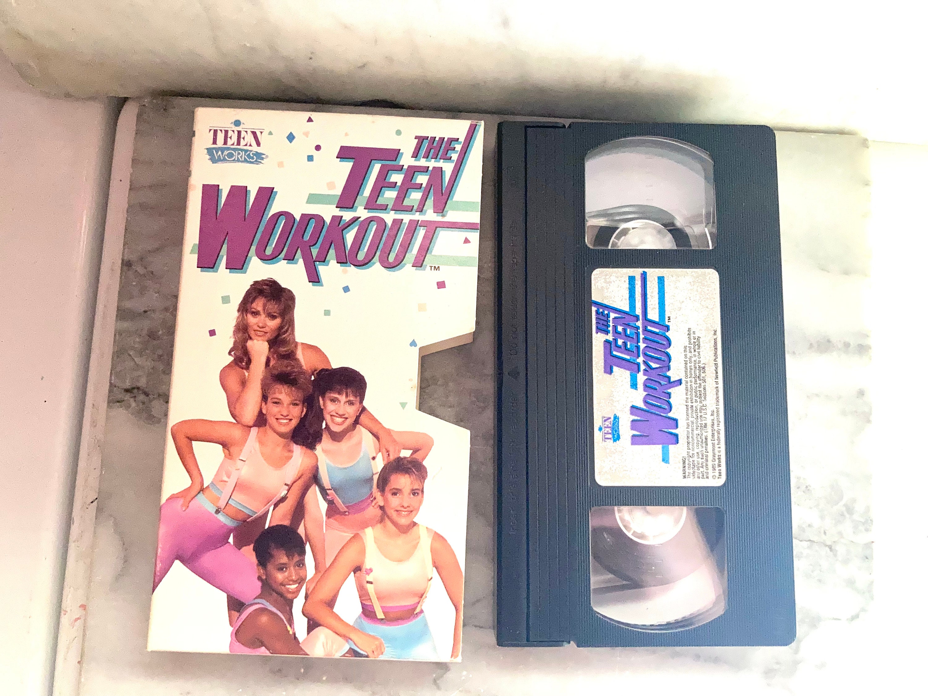 1980s Workout Tape Etsy