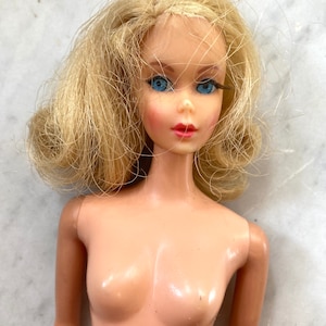 classic 1966 blond bombshell barbie