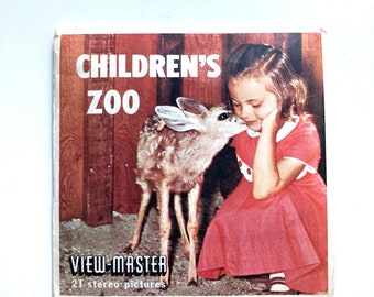 vintage viewmaster reels “children’s zoo” (reels only)