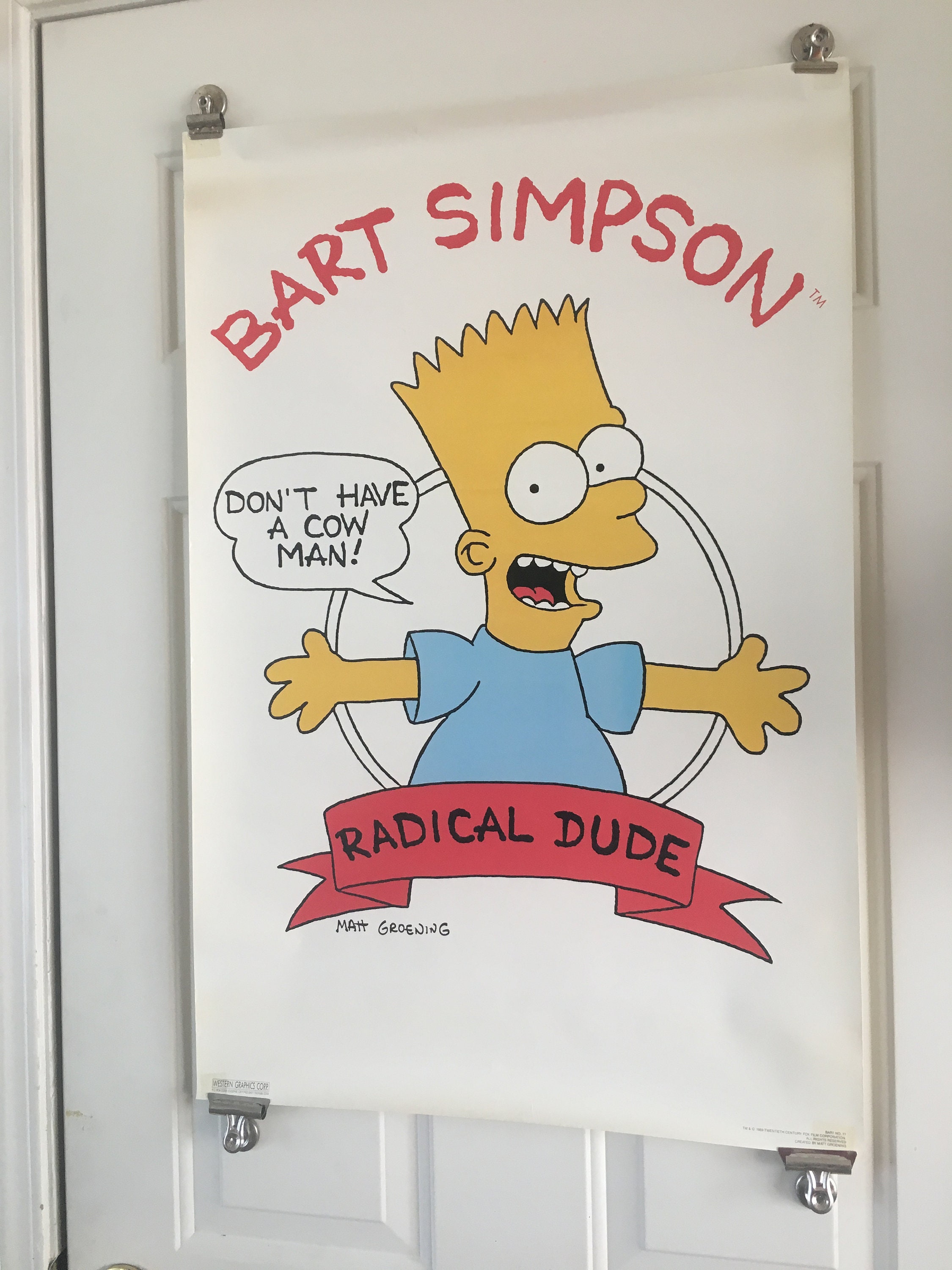 bart simpson hypebeast poster