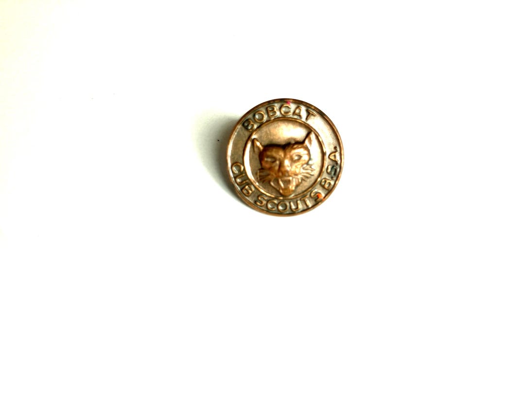 Vintage Bobcat Cub Scout Pin Bsa - Etsy