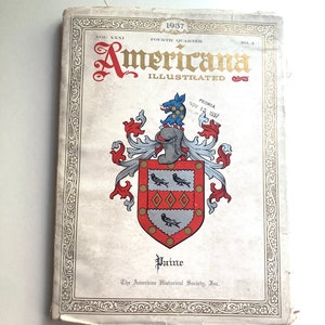antique americana illustrated 1937 by the American historical society