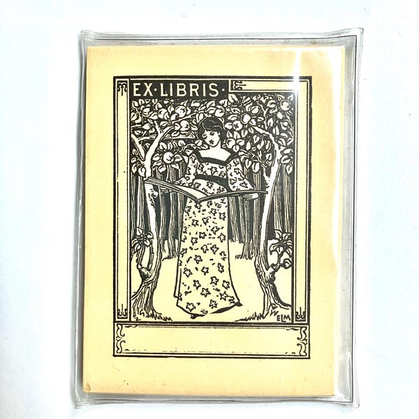Bookplate - Etsy