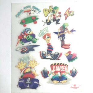 90’s temporary tattoos imperial skateboard theme